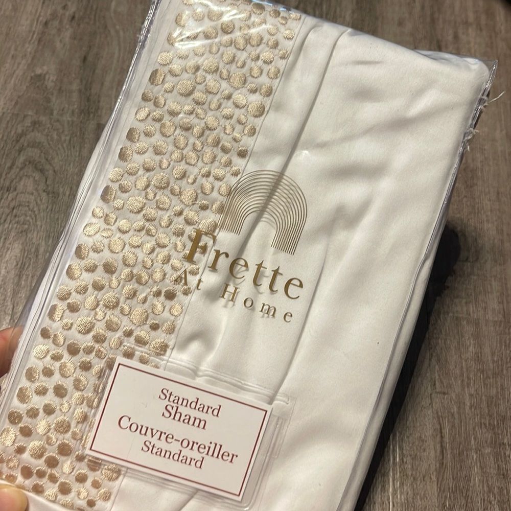 Frette at Home . Standard Sham NEW